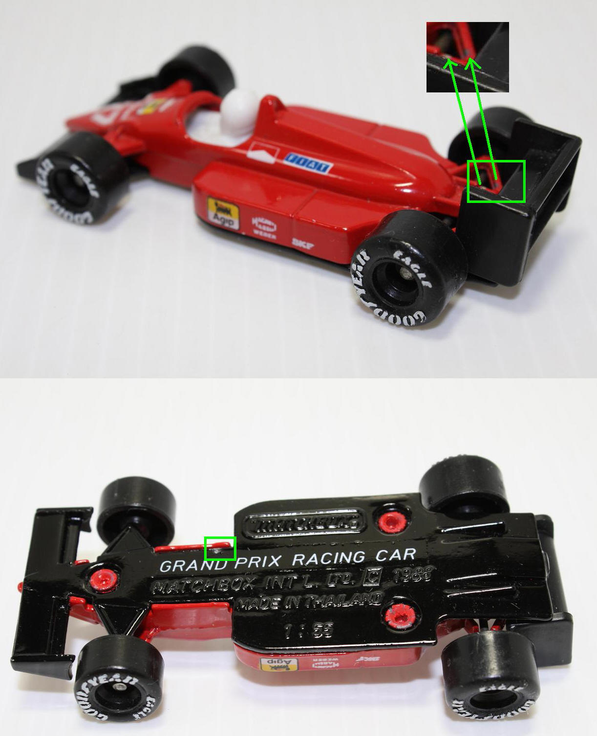 画像: 【トミカサイズ】MB GRAND PRIX RACING CAR(フェラーリF187)#27